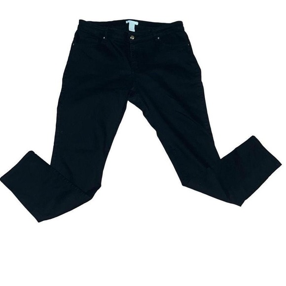 H&M Pants - Chico's Women's Black Comfort Black Waist Ankle Pants Relaxed Casual EveryDay